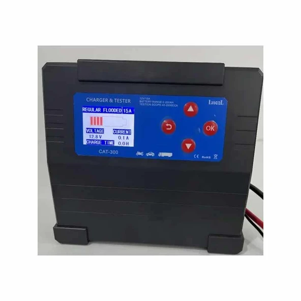 Lancol Akü Test ve Sarj Cihazi 12V/15A CAT-300 ürün görseli