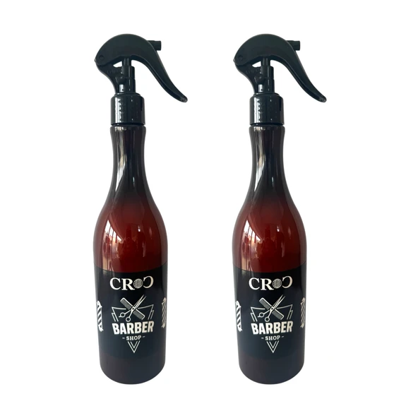 Croc 2 Adet Berber Kuaför Suluğu - Sprey Suluk 400ML - Resim 4