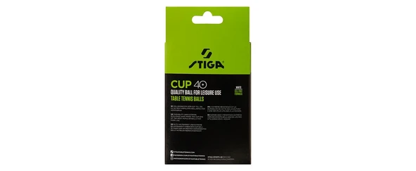 Stiga Table Tenis Ball Cup Pinpon Topu Beyaz 12li 1110-2510-12 - 4