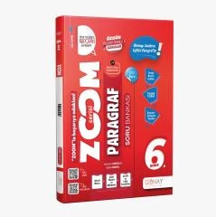GÜNAY YAYINLARI 6.Sınıf Zoom Serisi Paragraf ürün görseli