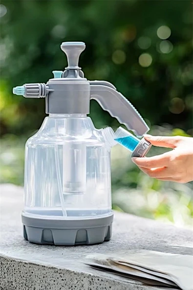 Yeni Basınçlı Çok Fonksiyonlu Manuel El Pompası, Köpük Atan, Sıvı Püskürtme 3 Lt KÖPÜK ATAN POMPA - 3