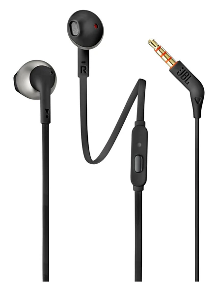 JBL T205 Kulaklık CT IE Black (Kutu Hasarlı) ürün görseli