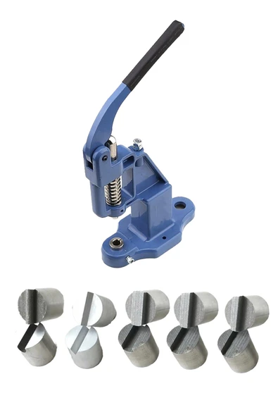 Mikro Keratin Saç Uzatma ve Kaynak Uç Basma Makinesi + 5 Kalıplı Set (3 Düz 1V, 1U) - Kuaförler İçin - Resim 2