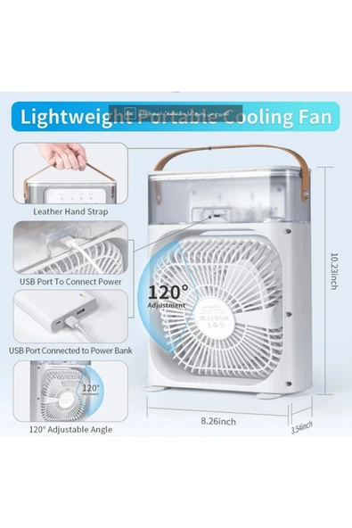 Hermoso air cooler fan - Resim 2