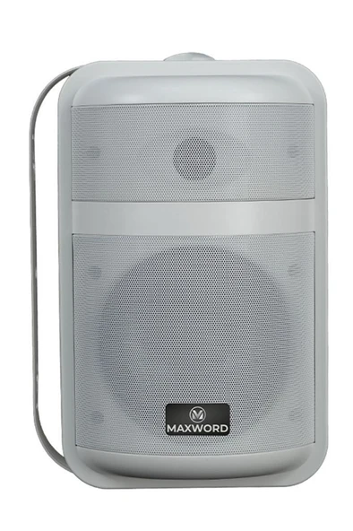 Maxword MDS-106TW Yüksek Kaliteli 250W 6.5 İnç 16 ohm/100V İki Yollu Duvar Tipi Sütun Hoparlör