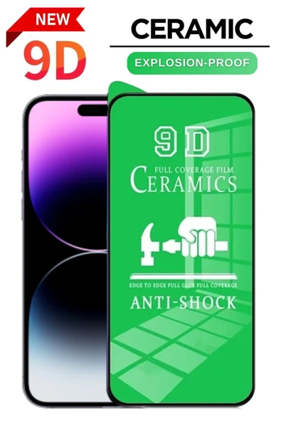 Tntech İPHONE 14 PLUS UYUMLU TAM KAPATAN ESNEK SERAMİK EKRAN KORUYUCU KIRILMAZ CAM ürün görseli