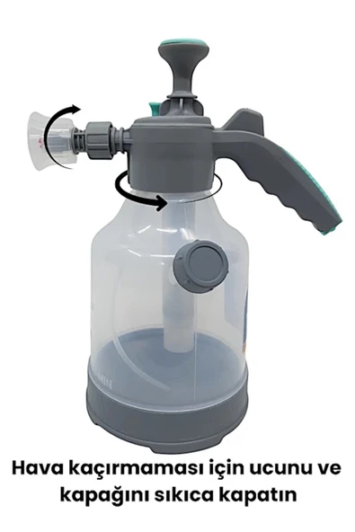 Yeni Basınçlı Çok Fonksiyonlu Manuel El Pompası, Köpük Atan, Sıvı Püskürtme 3 Lt KÖPÜK ATAN POMPA - 4