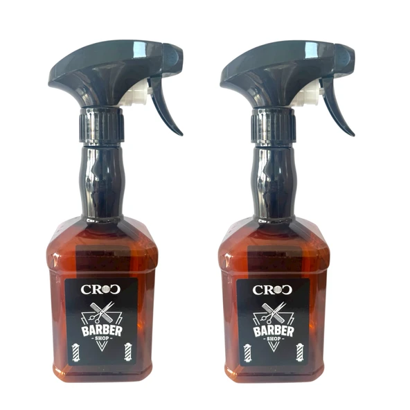 Croc 2 Adet Berber Kuaför Suluğu - Sprey Suluk 600ML - Resim 4