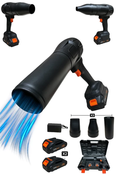 Jet Turbo Hava Üfleyici Fan, Yaprak Üfleme, Araba ,Cam ,Su Lekeleri Kurulama Fanı - 2