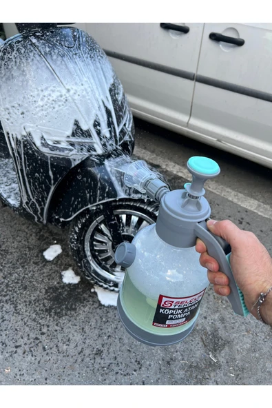 Yeni Basınçlı Çok Fonksiyonlu Manuel El Pompası, Köpük Atan, Sıvı Püskürtme 3 Lt KÖPÜK ATAN POMPA - 2