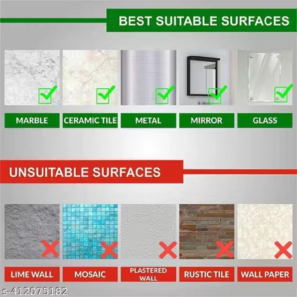 3B Trend Koparılabilen Kendinden Yapışkanlı Figürlü 6'lı Askı Gri - Resim 4