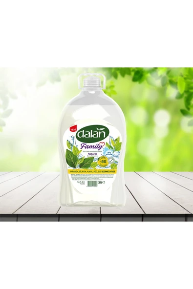 Family Natural Sıvı Sabun 3 lt 1 adet