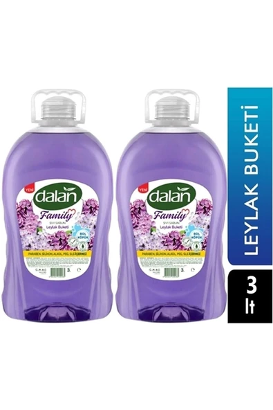Family Sıvı Sabun Leylak Buketi 2 X 3000 Ml