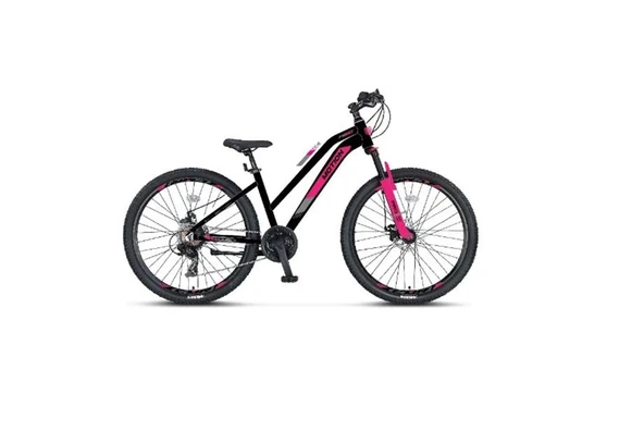 ÜMİT 2479 MOTION L-2D KADIN DAĞ BİSİKLETİ 305H 24 JANT 21 VİTES SİYAH PEMBE ürün görseli