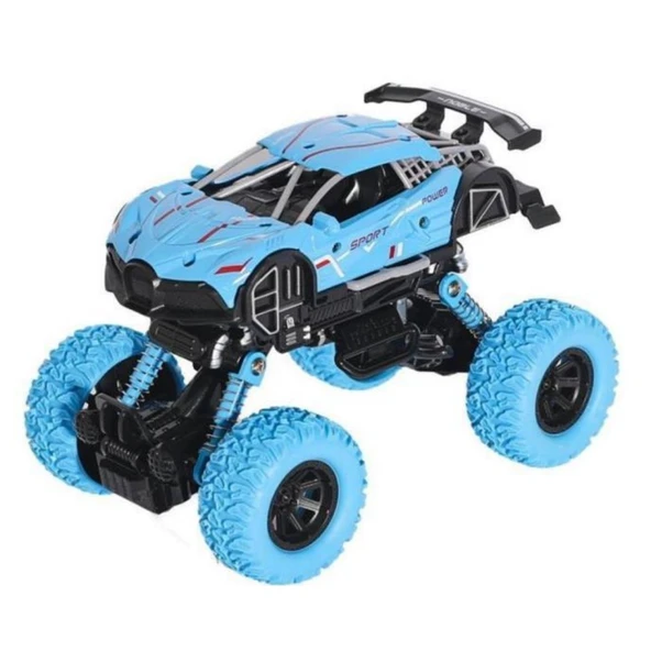 Çek Bırak Amorsitörlü Off-Road Araba - KLX600-335 - Mavi ürün görseli