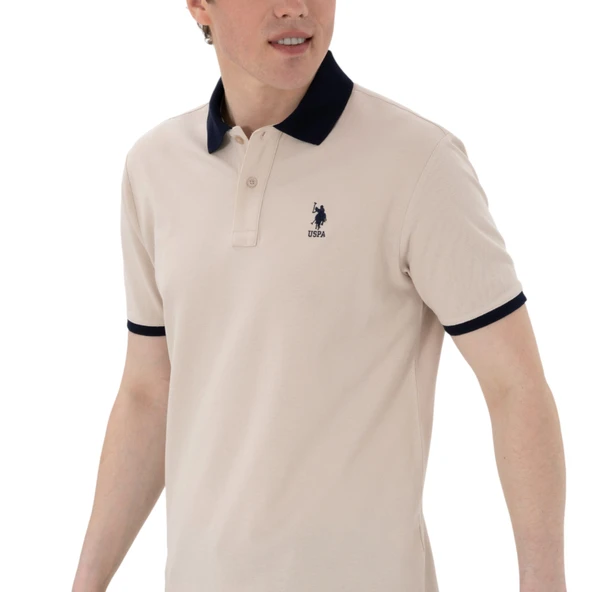 Erkek Regular Fit Polo Yaka Basic Tişört - 3