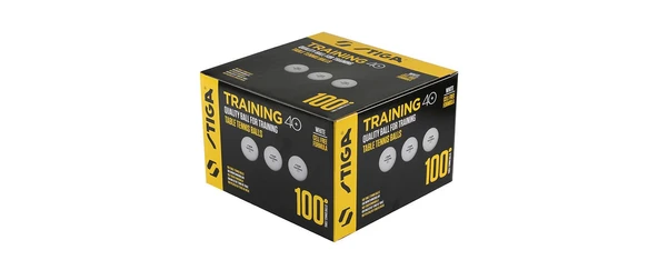 Stiga Tranıng Ball Abs Masa Tenisi Pinpon Topu Beyaz 100lü 1110-2710-10 - 2