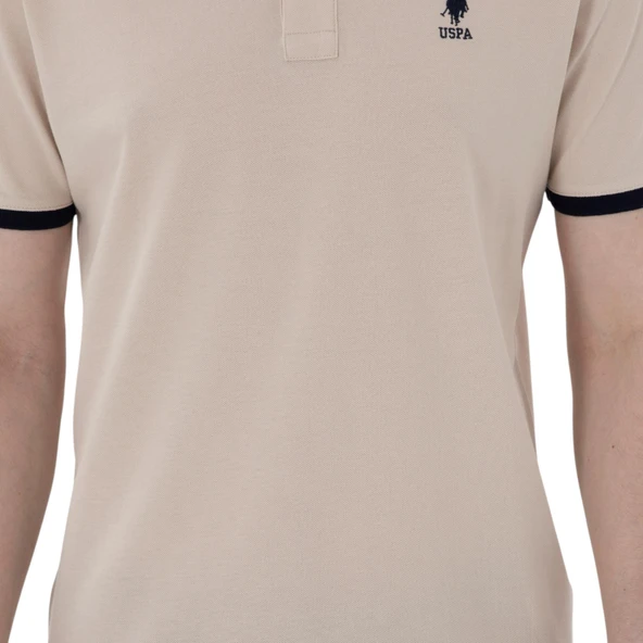 Erkek Regular Fit Polo Yaka Basic Tişört - 8