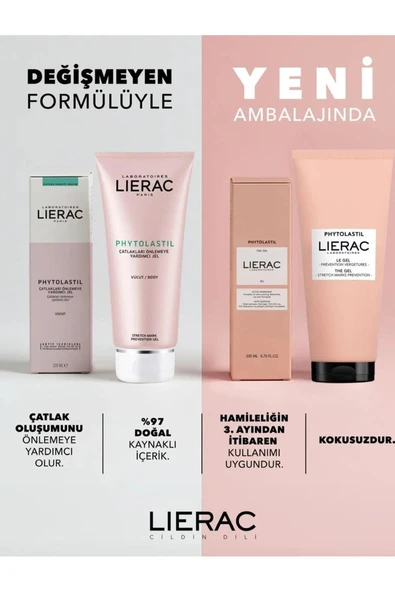 Lierac Phytolastil Vücut Çatlaklarını Önlemeye Yardımcı Jel 200 Ml - SKT:6M - Resim 2