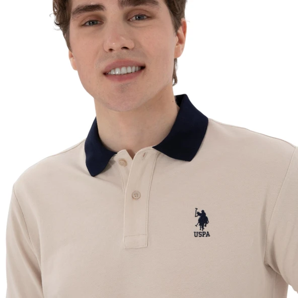 Erkek Regular Fit Polo Yaka Basic Tişört - 5