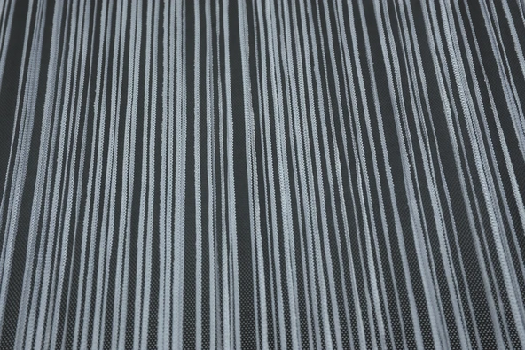 İP ZİNCİR GRİ RENK HAZIR DÜĞMELERİ DİKİLMİŞ İP PERDE  EN 180 CM BOY 280 CM - Resim 7