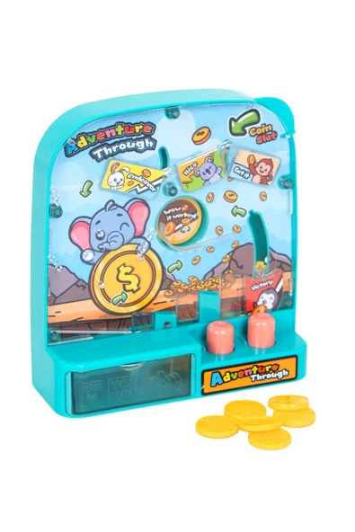 Adventure Through Machine İnteraktif Para Yolu Oyunu – Jeton Yarışı, Refleks ve Eğlence ürün görseli 1