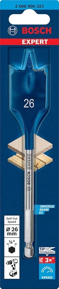 Bosch Expert Self Cut Speed Yaprak Delme Ucu 26 X 152 Mm - 2608900323