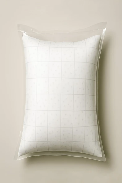 10 Adet 140cm×50cm Şeffaf Naylon Taşınma Saklama Yastık Naylonu Torbası Hurç - Resim 2