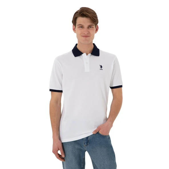 Erkek Regular Fit Polo Yaka Basic Tişört - 9