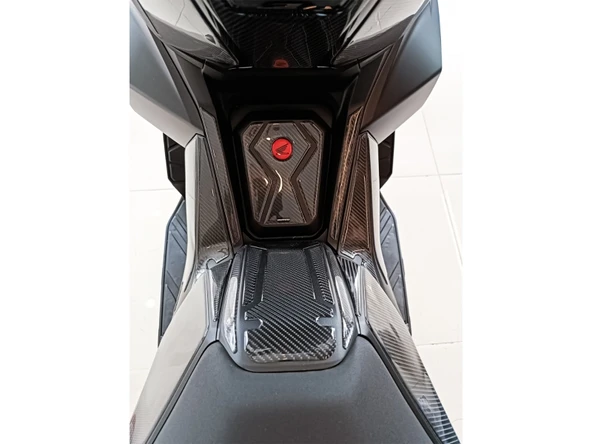 HONDA - ADV350 2024 - 19 Parça  Depo Ve Sele Altı Koruma 6D Karbon Tank Pad - 2