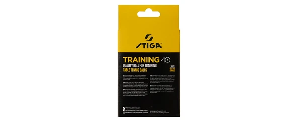 Stiga Table Tenis Ball Traınıng Pinpon Topu Beyaz 12li 1110-2610-12 - 4