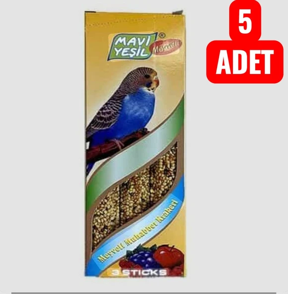 Bado Meyveli muhabbet kuş krakeri