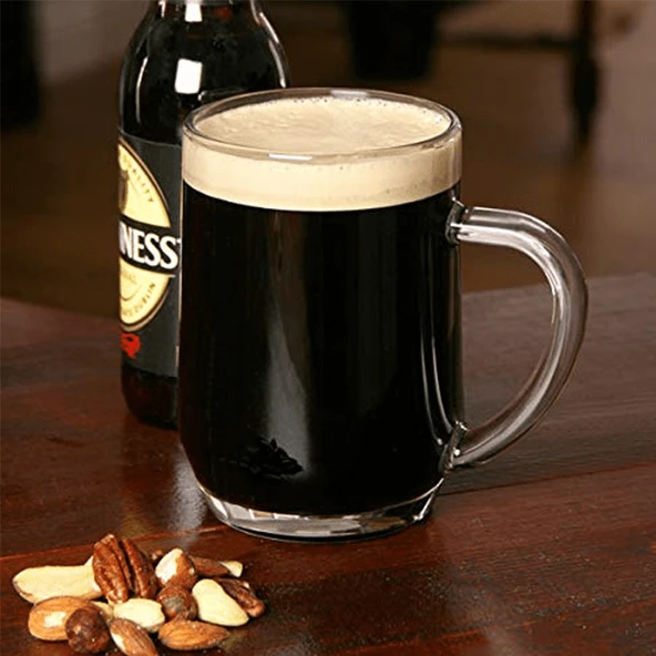 Haworth 590 Ml Temperli kulplu Kupa Bardak Şeffaf - Resim 2