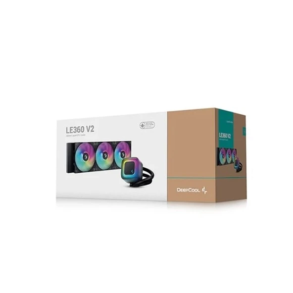DEEPCOOL 360mm LE360-V2 ARGB Sıvı Soğutmalı AM5-1851p - 1