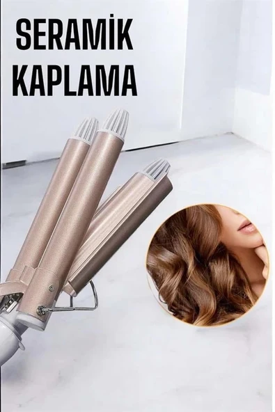 Hızlı Isınma ve Kalıcı Şekillendirme için Profesyonel Saç Maşası - Resim 5