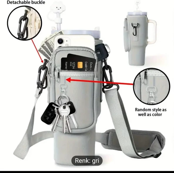 YÜRÜYÜŞTE TERMOS TAŞIMA ÇANTASI - Resim 2