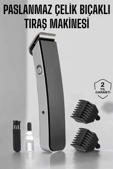 Erkeklere Özel Tıraş Makinesi Kablosuz ve Hassas Kesim - Resim 2