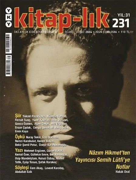 Kitap-lık Sayı 231 (Ocak-Şubat 2024) ürün görseli