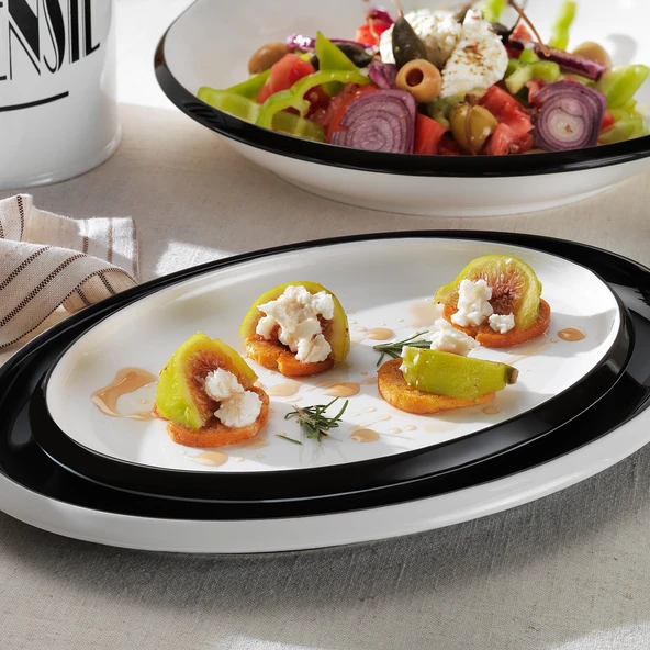 Schafer Lizzy Yemek Takımı 36 Parça-Siyah - 4