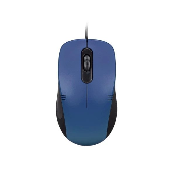 Everest USB 1200dpi Optik Kablolu Mouse Mavi (SM-258) ürün görseli 1