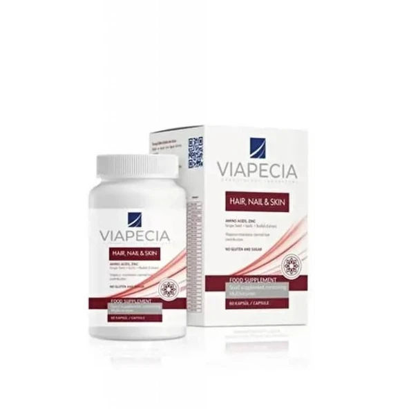 Viapecia Saç Tırnak Cilt Koruma 60 kapsül ürün görseli 1