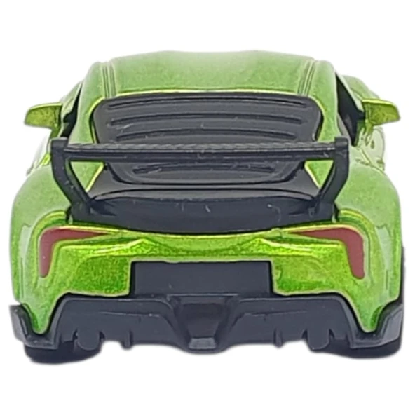 Çek Bırak Metal Küçük Arabalar 8 cm - 6411A - Yeşil - Resim 7