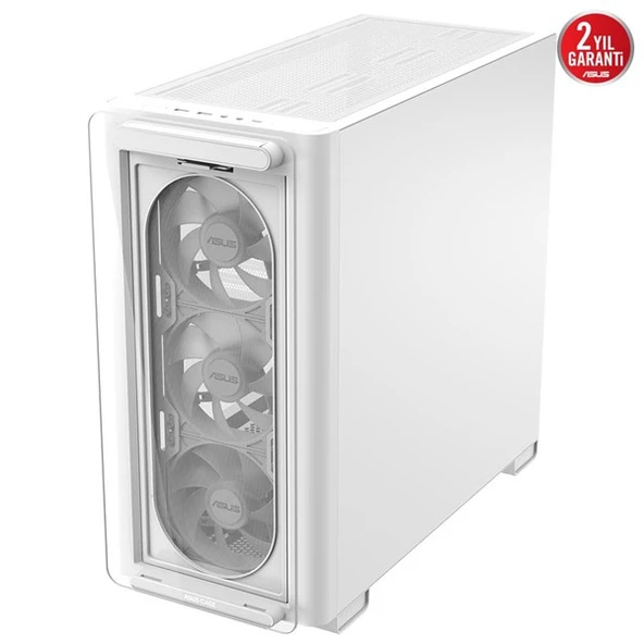 ASUS A23 PLUS 4-RGB FANLI GAMING MID-TOWER PC KASASI BEYAZ - Resim 9