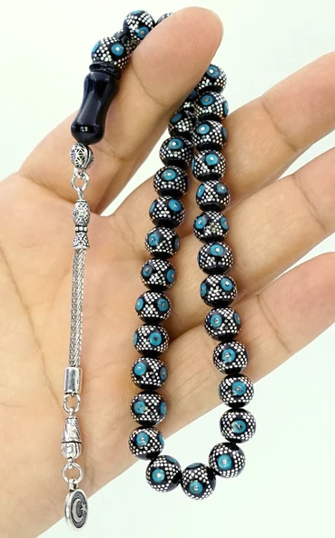 OLTU TAŞI FİRUZE TESPİH ürün görseli 1