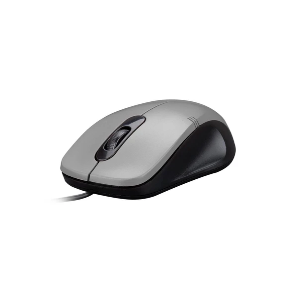 Everest USB 1200dpi Optik Kablolu Mouse Gri (SM-258) - 2