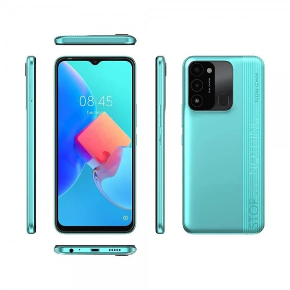 TECNO SPARK 8C 128 GB 4 GB Ram Yeşil (TECNO Türkiye Garantili) - 1