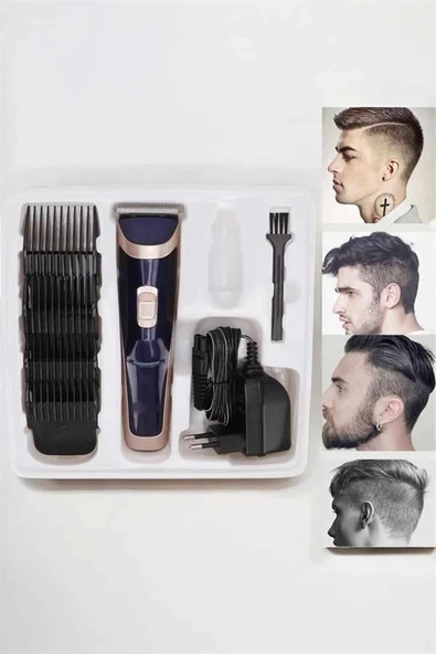 Paslanmaz Çelik Bıçaklı Hassas Çelik Bıçaklı Tıraş Makinesi - Resim 3