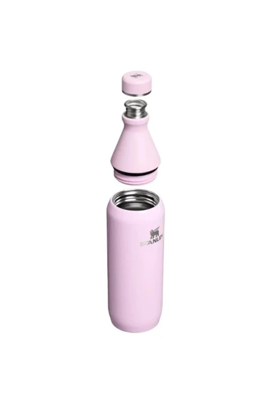 Stanley The All Day Slim Bottle 0.6L / 20oz Cherry Blossom Gloss - Resim 2
