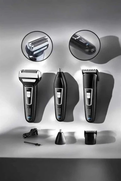 Kulak Ve Burun Tıraşına Uygun Profesyonel Tıraş Makinesi - Resim 4