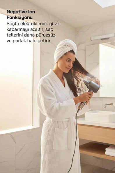 SİNBO SHD-1739 BLDC Saç Kurutma Makinesi - Resim 2